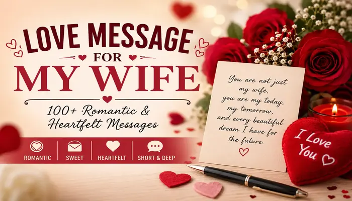 Love Message for My Wife