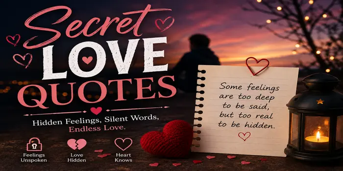 Secret Love Quotes