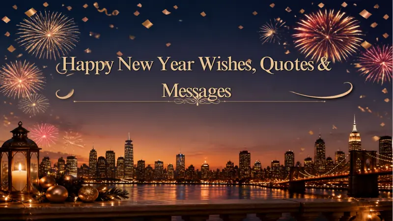 Happy New Year Wishes, Quotes & Messages